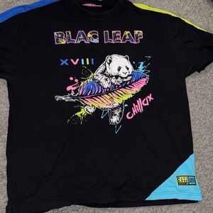 Men's Black Panda Graphic Tee